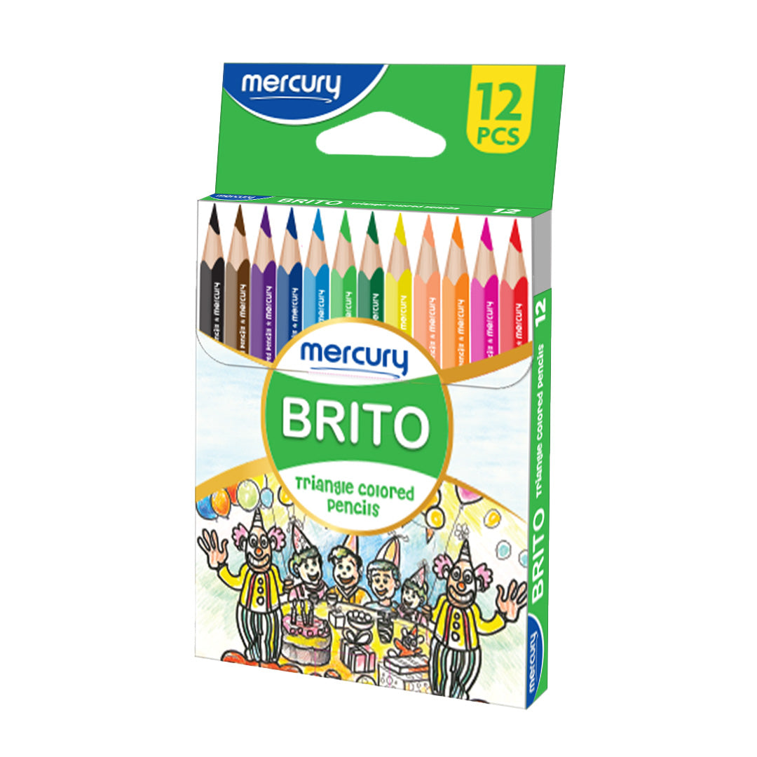 BRITO Triangle 12 Color Half Size