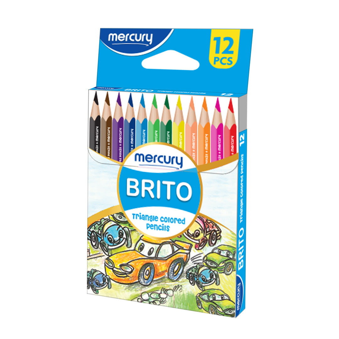 BRITO Triangle 12 Color Half Size