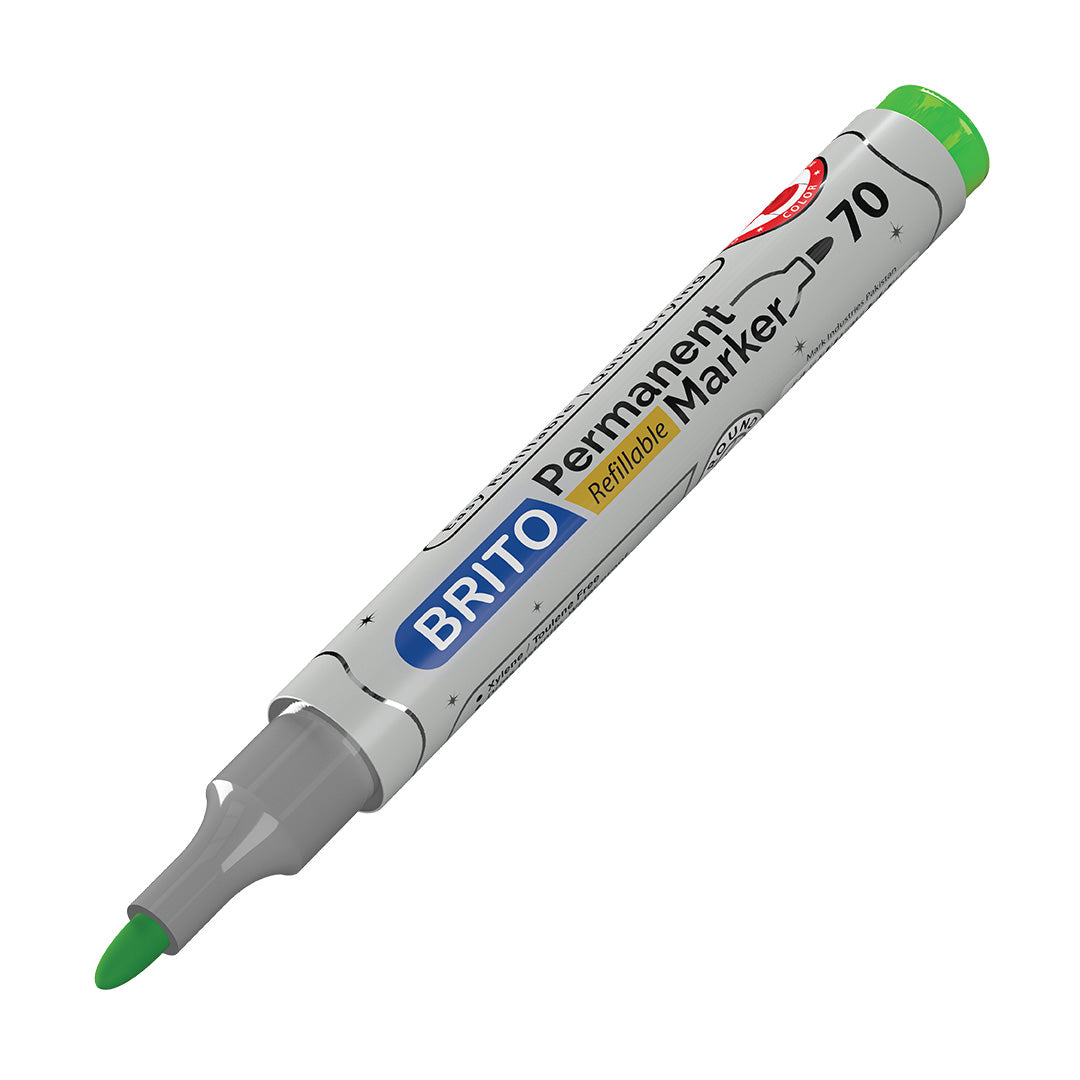 Brito Permanent Marker (Round Tip)