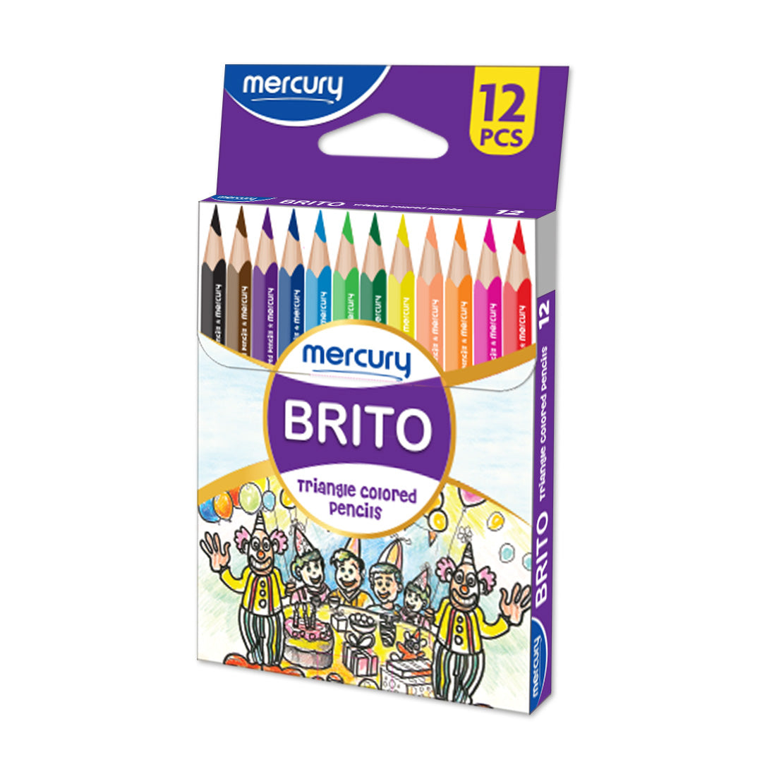 BRITO Triangle 12 Color Half Size