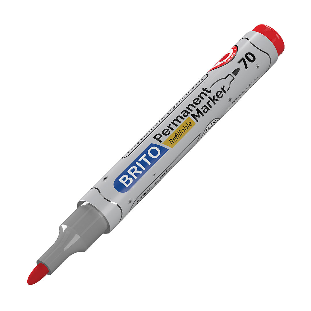Brito Permanent Marker (Round Tip)