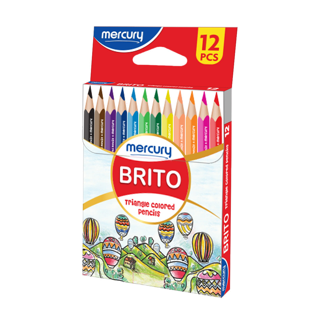 BRITO Triangle 12 Color Half Size