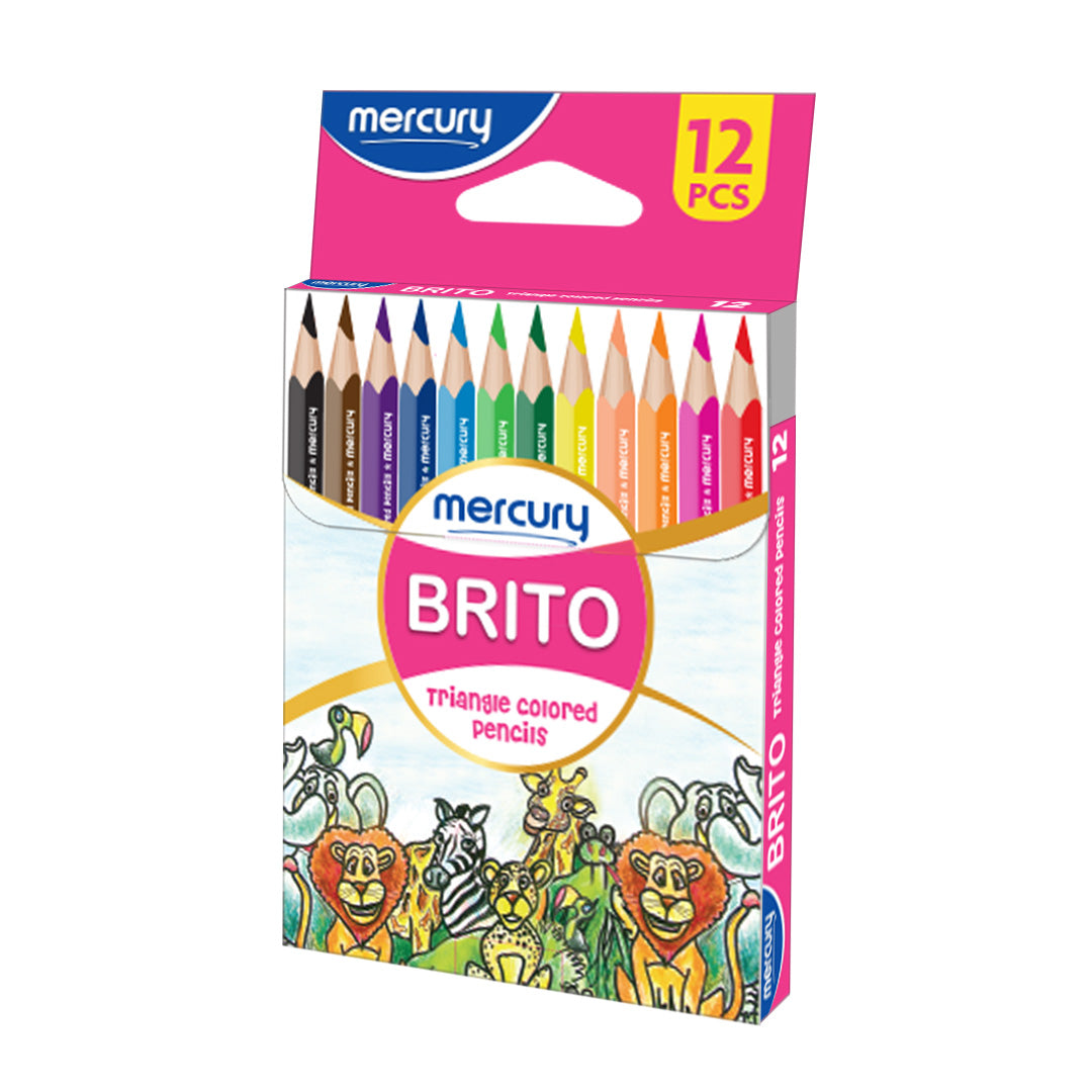BRITO Triangle 12 Color Half Size