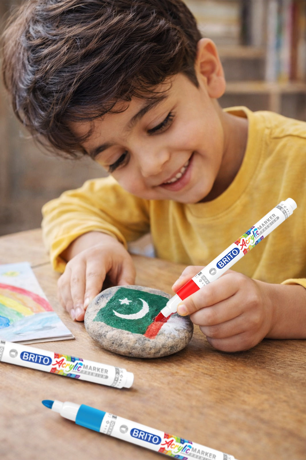 Premium Acrylic Markers – Box of 12