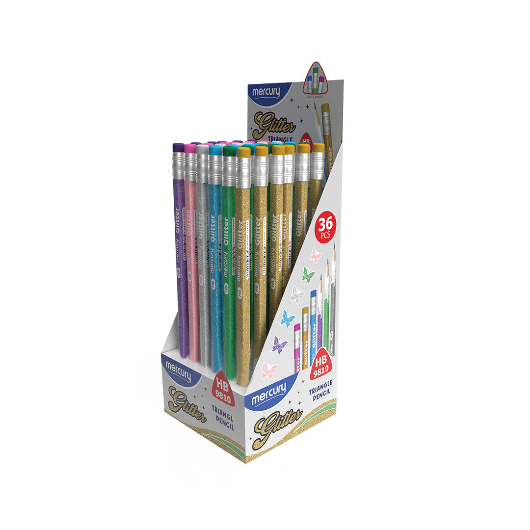 Glitter Pencil Display