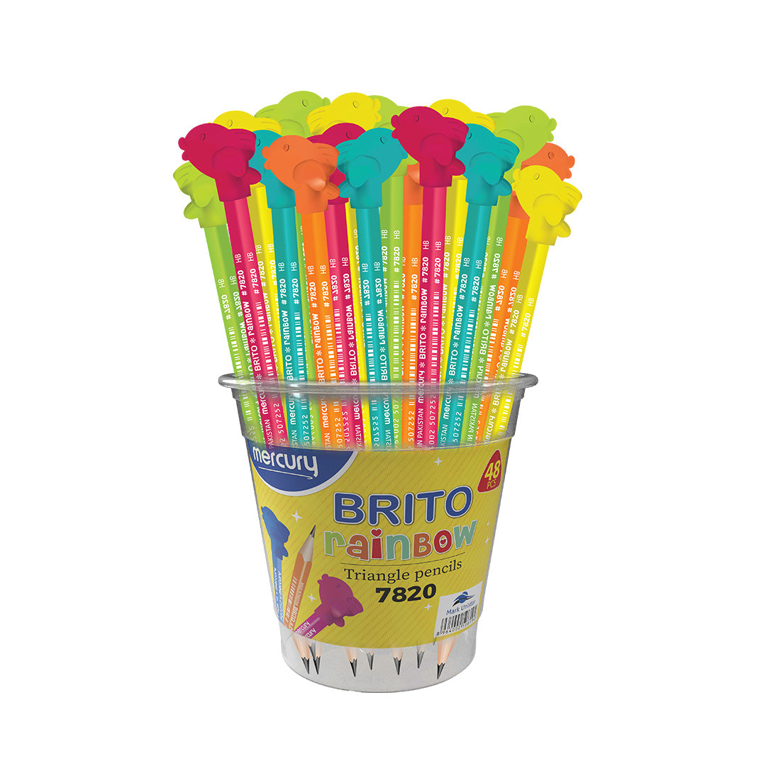Rainbow Pencil-7820 Topper cup