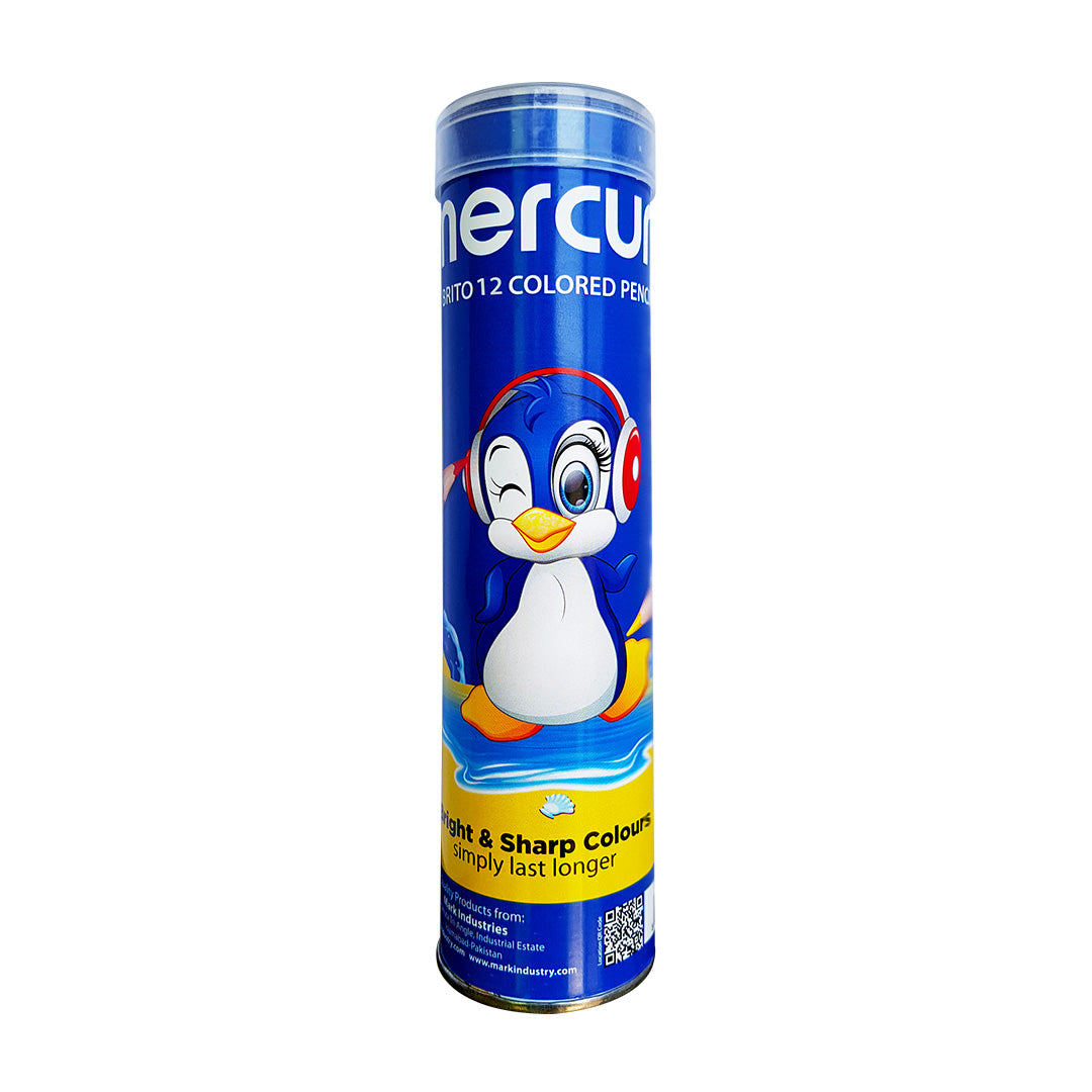 Mercury 12 Color Full Size Tin