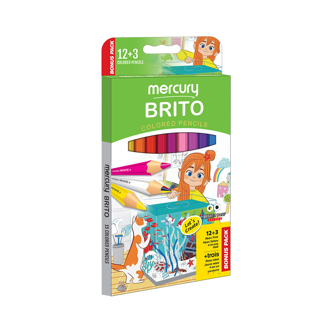 BRITO 12 + 3 Color Full Size