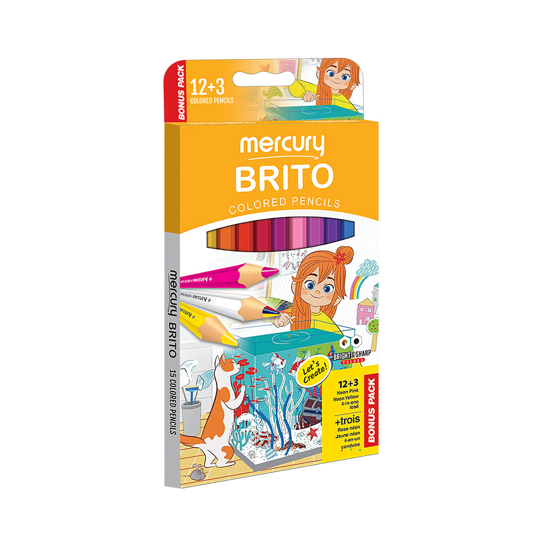 BRITO 12 + 3 Color Full Size