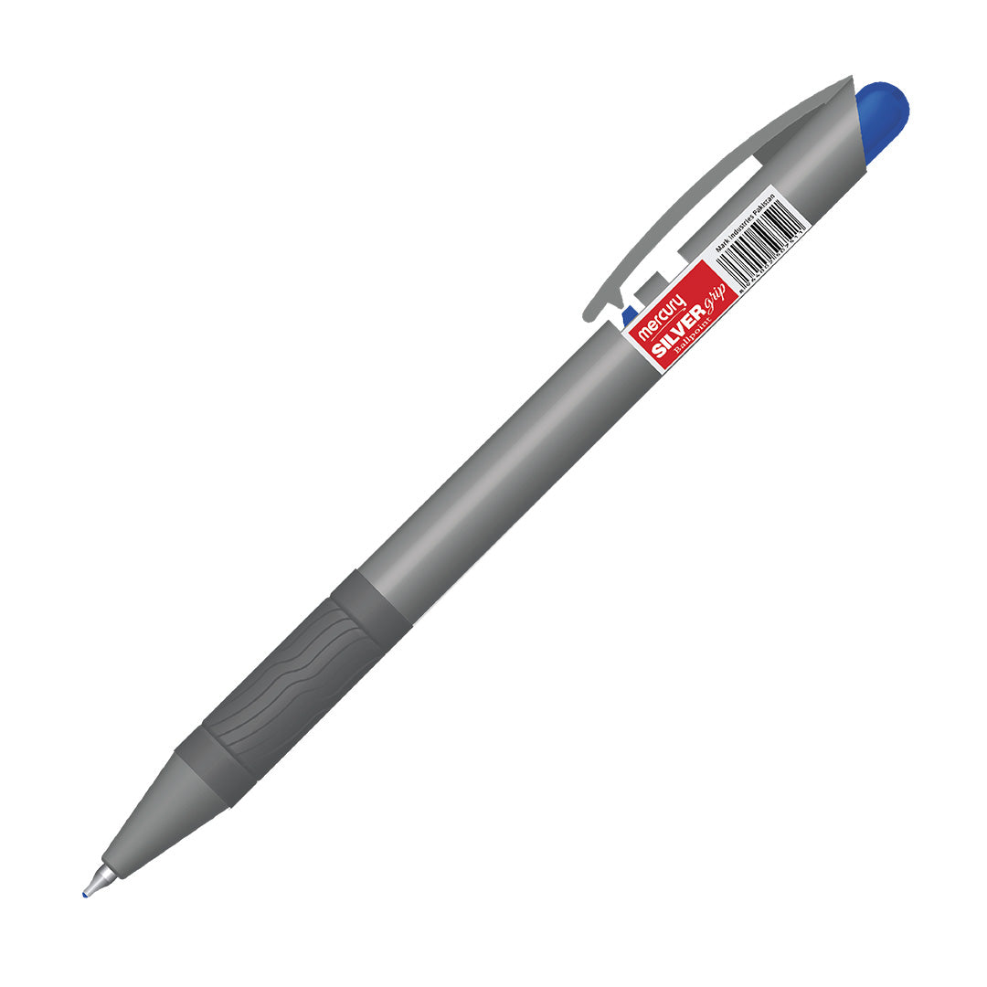 Silver Grip Ballpoint Pen