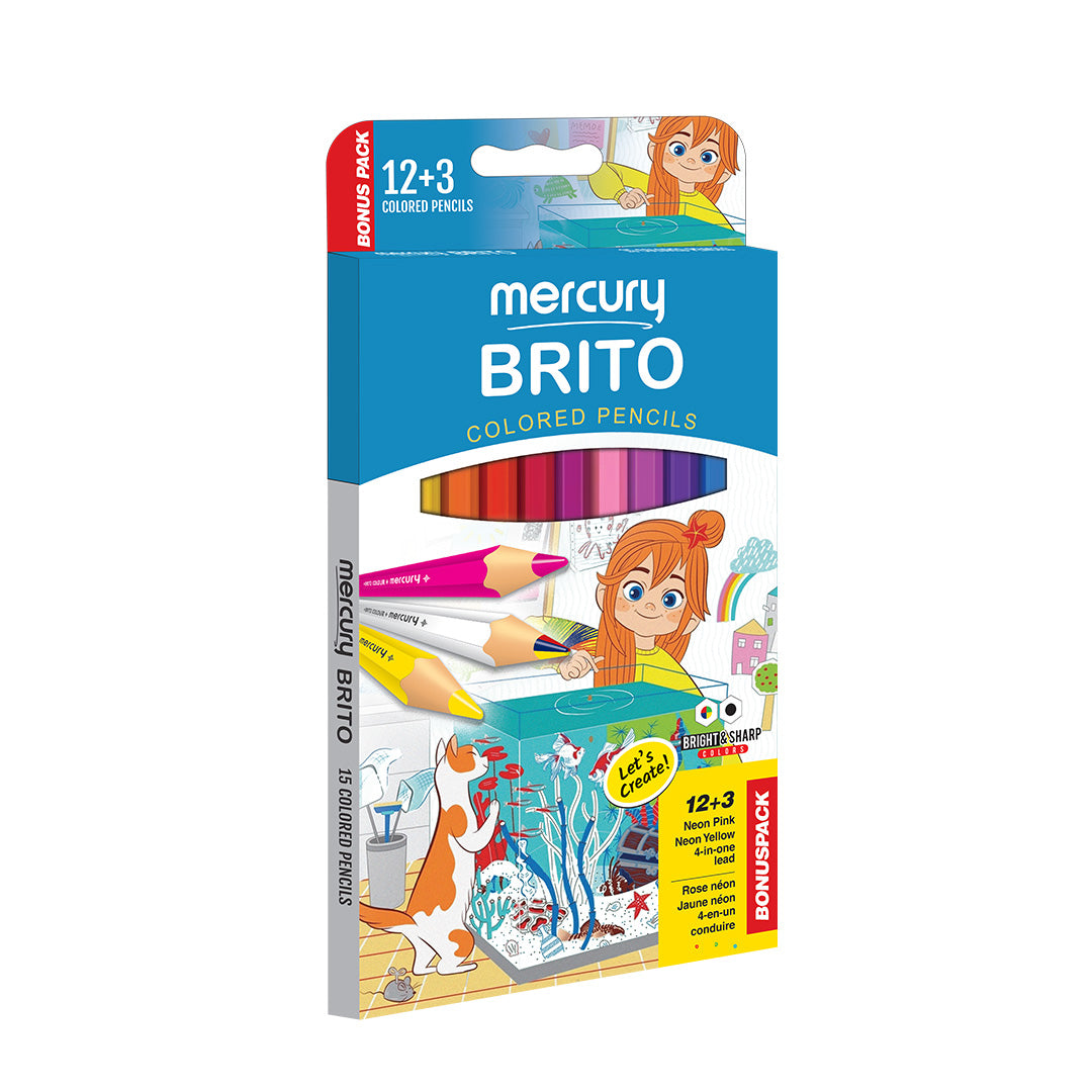 BRITO 12 + 3 Color Full Size