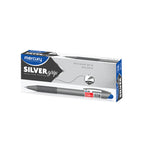 Silver Grip Ballpoint Pen