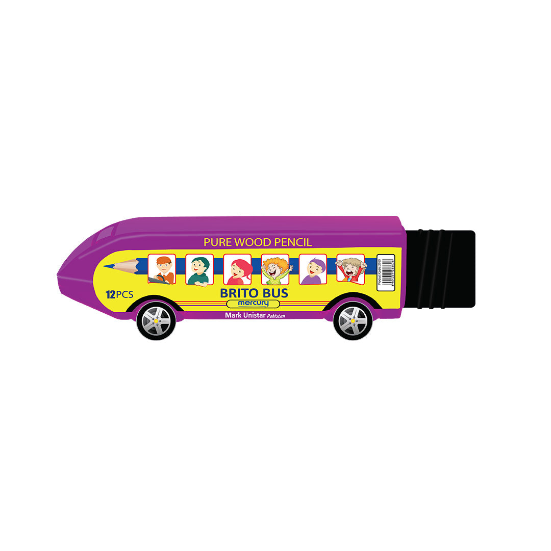 BRITO 12 Color Full Size Bus